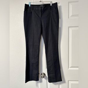 Express columnist pants, dark blue size 10r